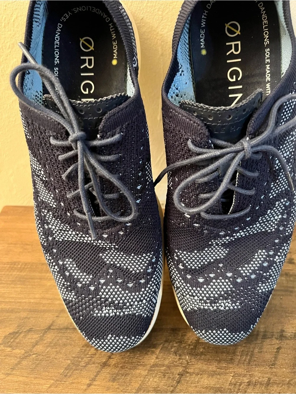 Cole Haan Blue ØriginalGrand Remastered Wingtip Oxford